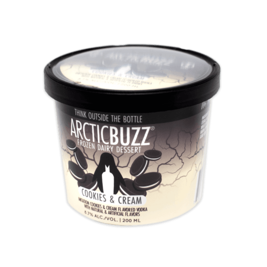 Arctic Buzz Cookies & Cream Ice Cream
