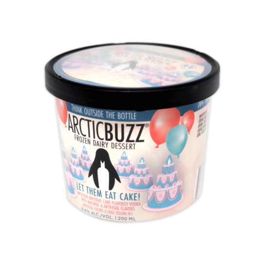 Arctic Buzz Birthday Cake Ice Cream, Let Them Eat Cake Ice Cream