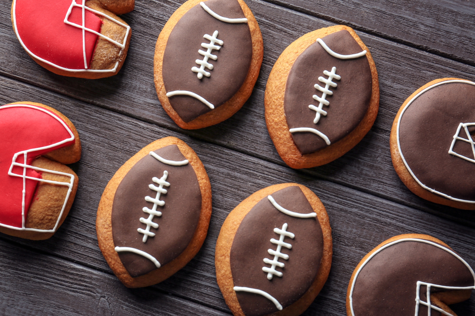 Football Cookie Recipes with Arctic Buzz